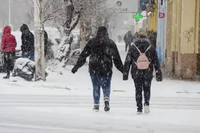 Alerta amarilla y violeta: vientos fuertes, nevadas y un denso banco de niebla afectarán a gran parte del país