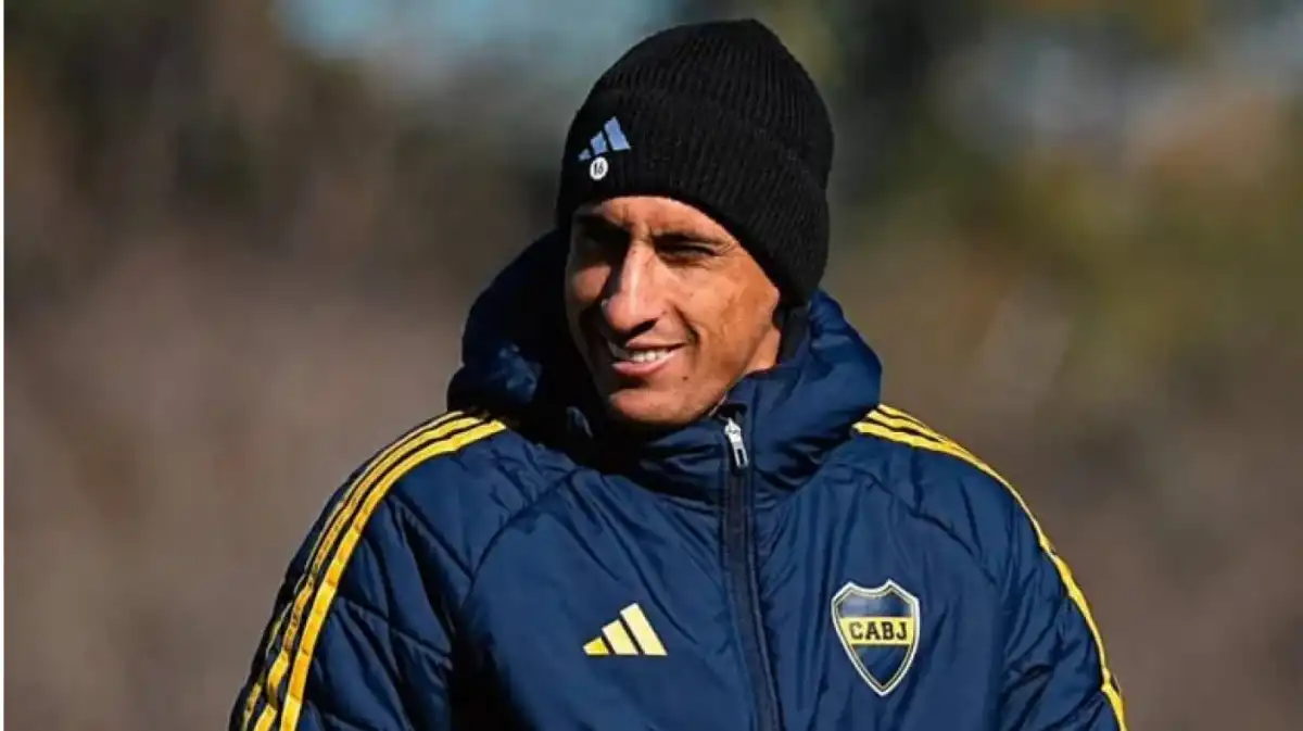 Miguel Merentiel, delantero de Boca.