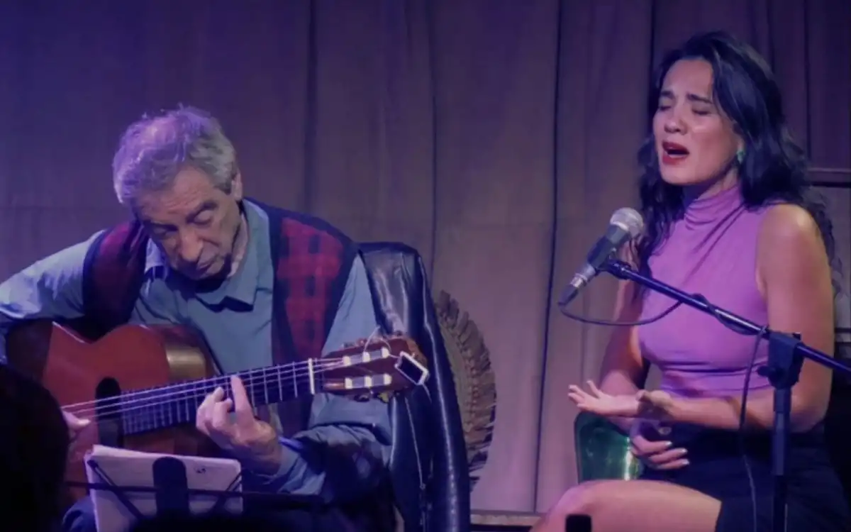 A DÚO. Juan Falú y Emilia Danesi lanzaron un primer volumen de canciones poco conocidas.