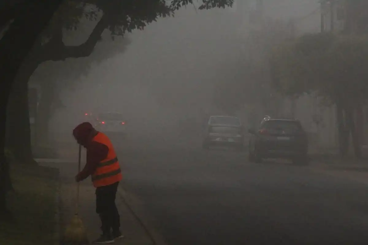 Hay alerta por neblina en una provincia