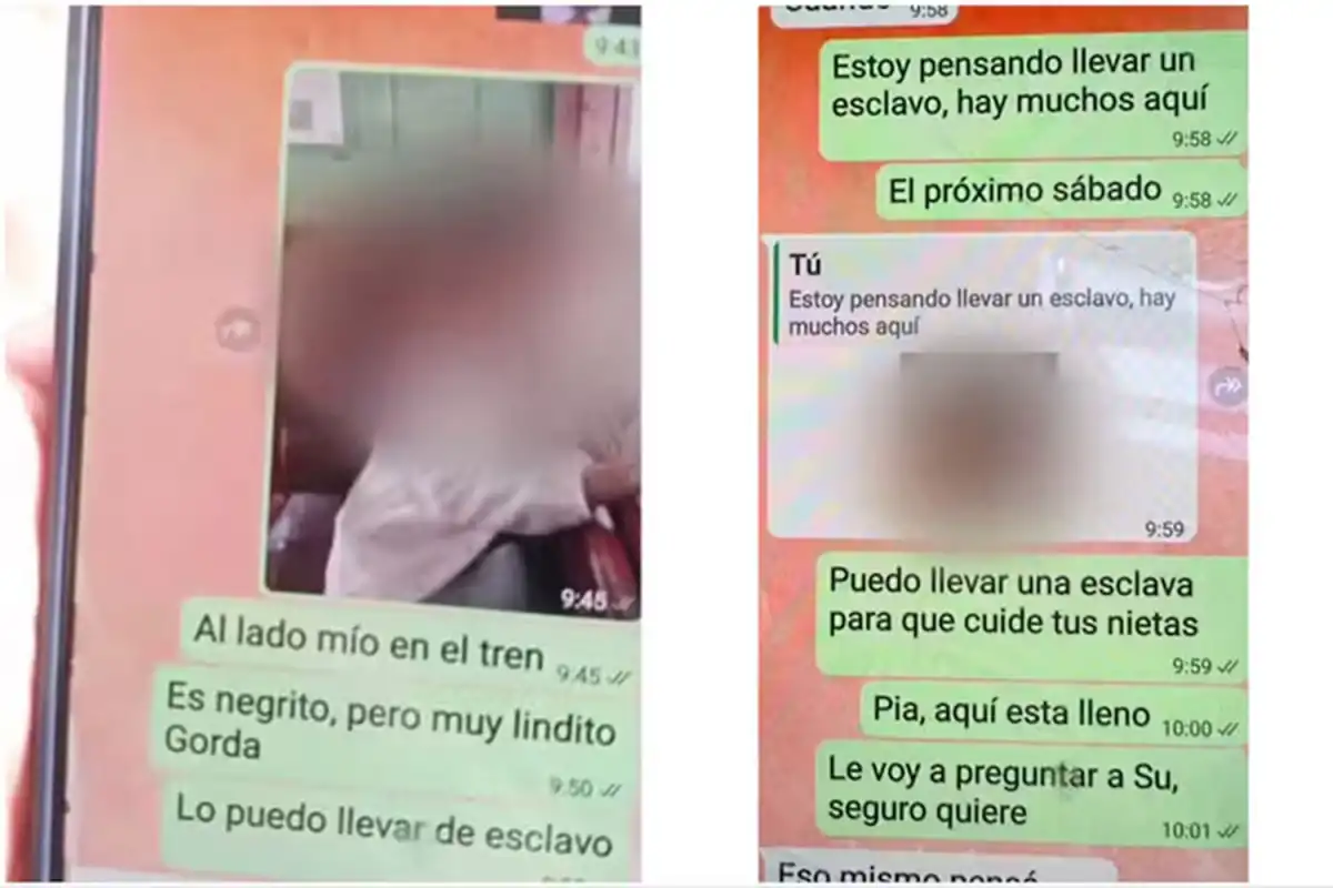 LAS PRESUNTAS PRUEBAS. El santiagueño fue puesto en prisión preventivas después de que revisaran los mensajes que enviaba por WhatsApp.