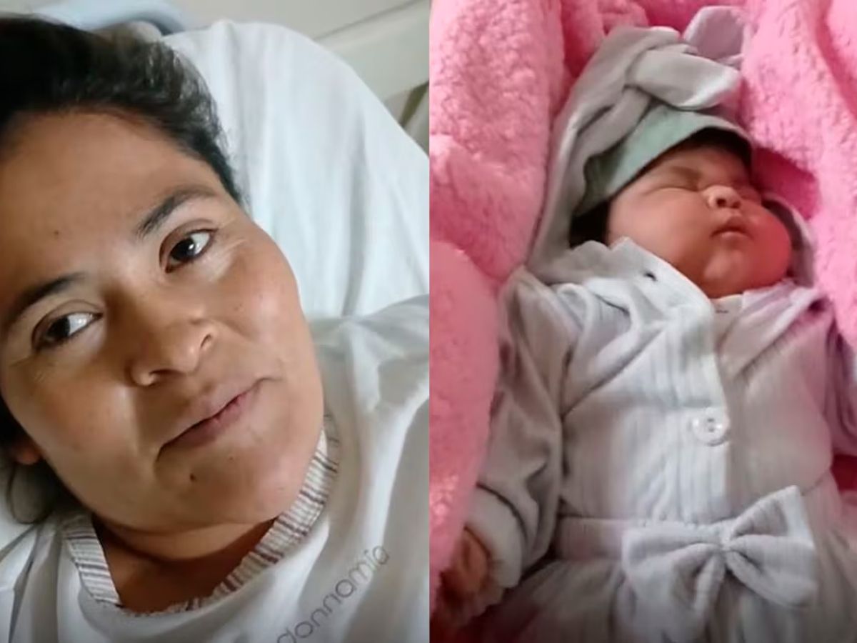 La increíble historia de Nazarena, la beba que nació con 6,5 kilos