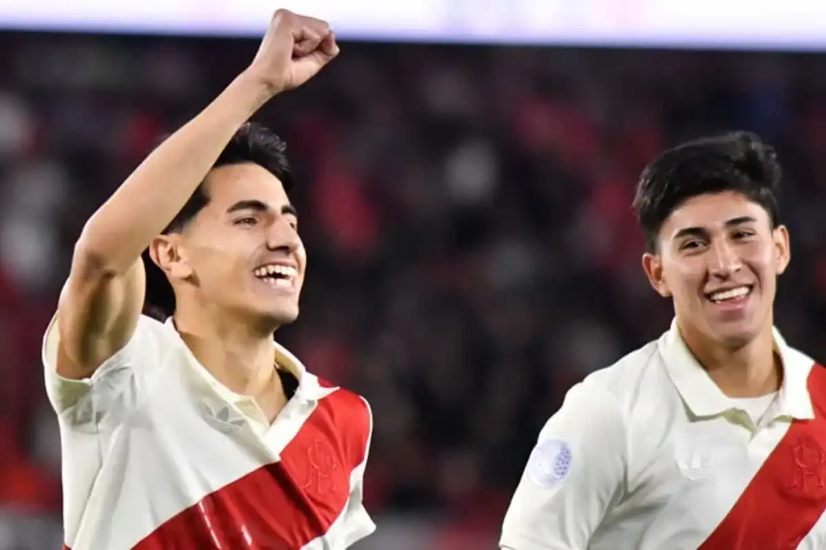 Ayer Lucas Silva anotó su primer gol con la camiseta de River.