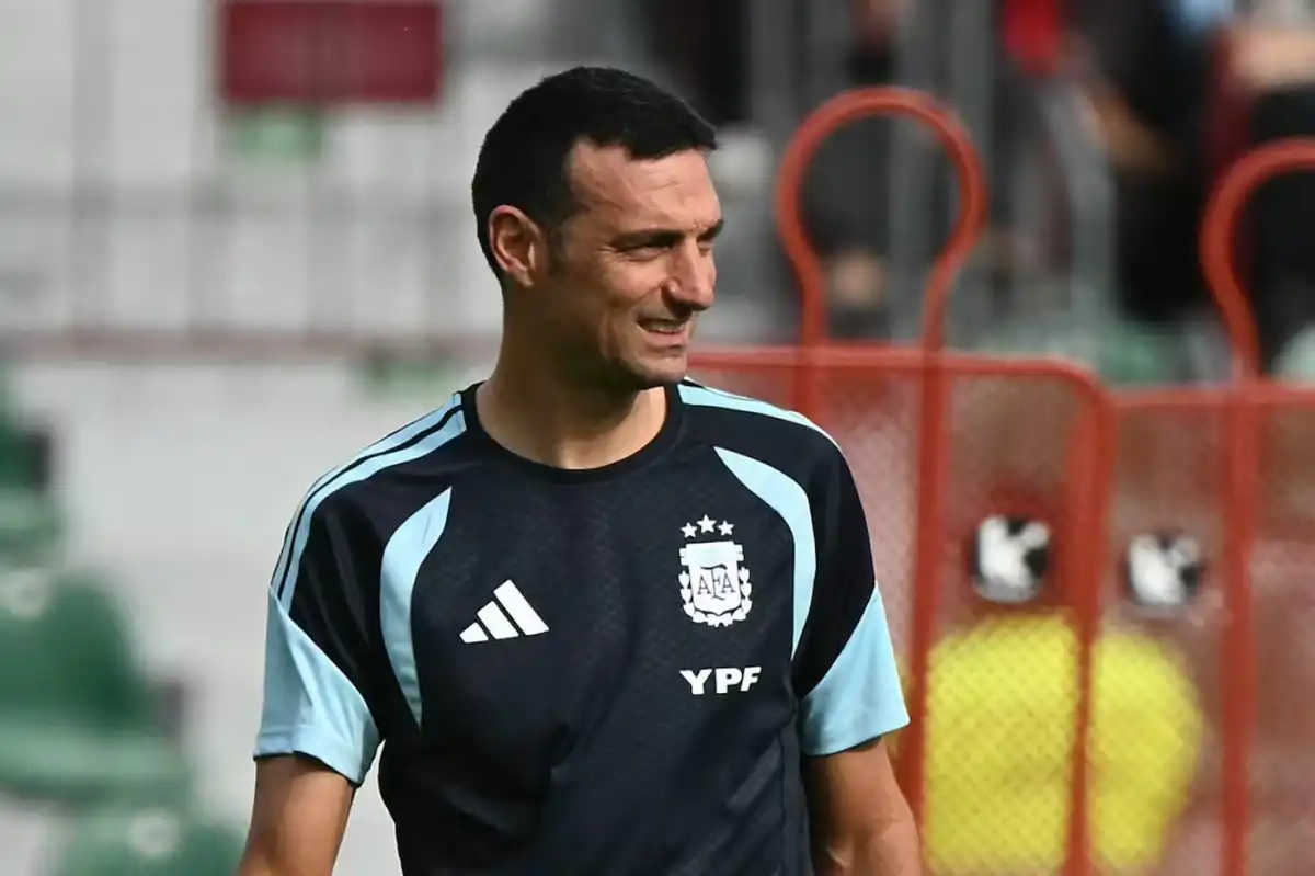 Lionel Scaloni, entrenador de la Selección.