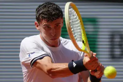 El inesperado festejo de Juan Manuel Cerúndolo tras eliminar al número uno del mundo en Roland Garros
