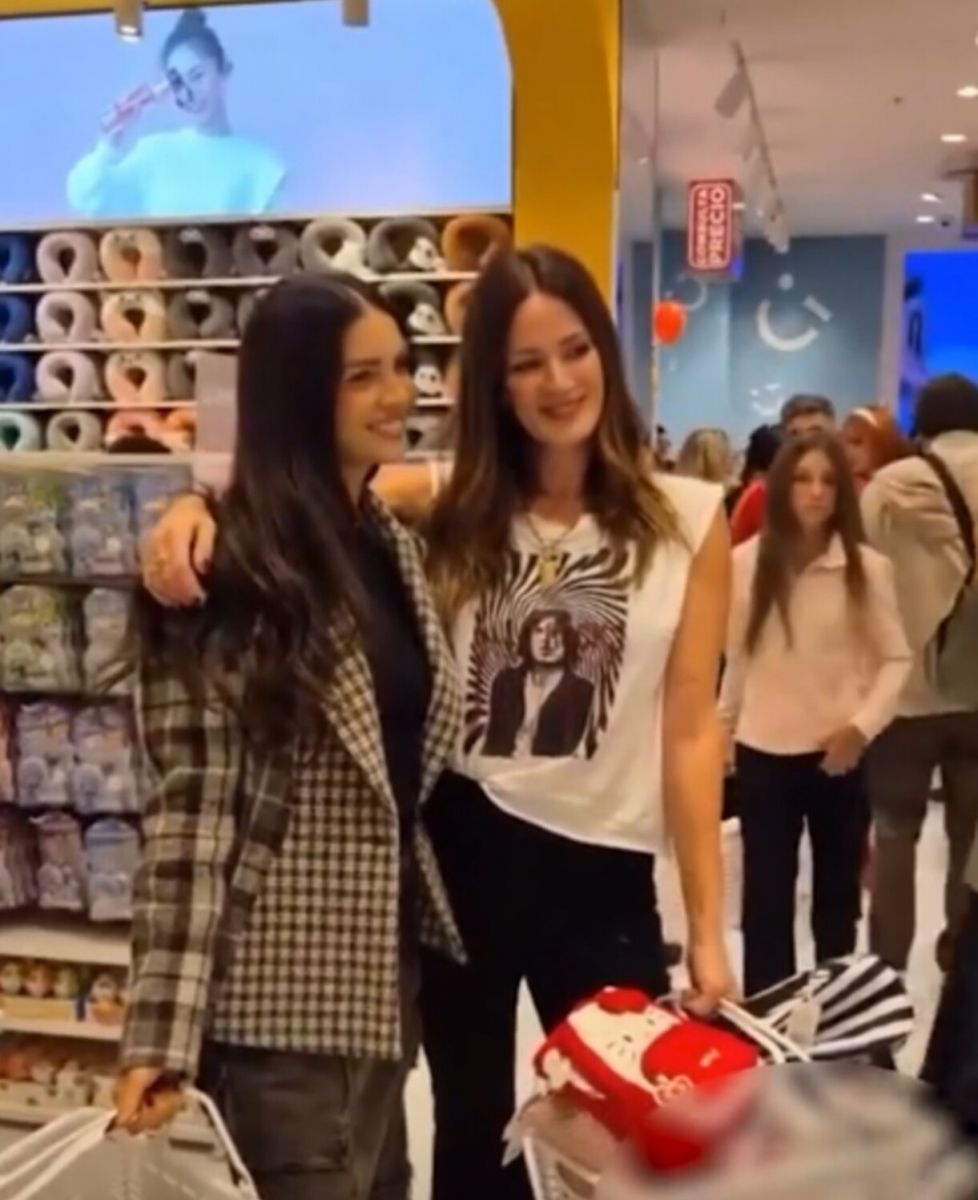 Tras varios años de distancia, Zaira Nara y Paula Chaves volvieron a mostrarse juntas