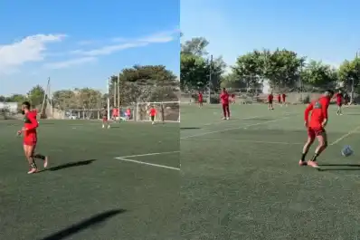 Para adaptarse al césped sintético, San Martín modificó su rutina antes de visitar a Midland