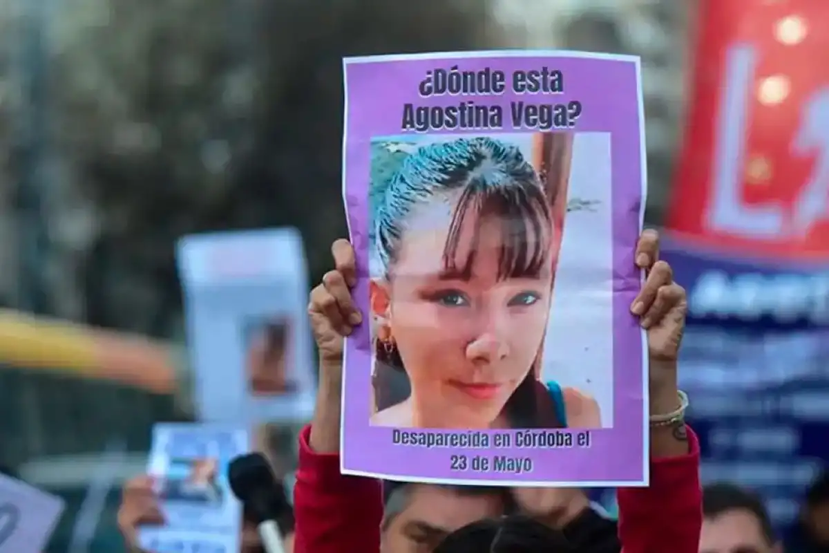 Agostina Vega está desaparecida desde el sábado pasado