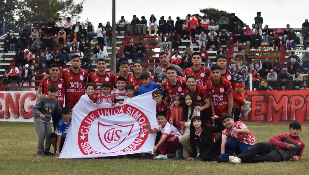 VICTORIA. Unión Simoca ganó y es temporalmente el líder de la zona E.