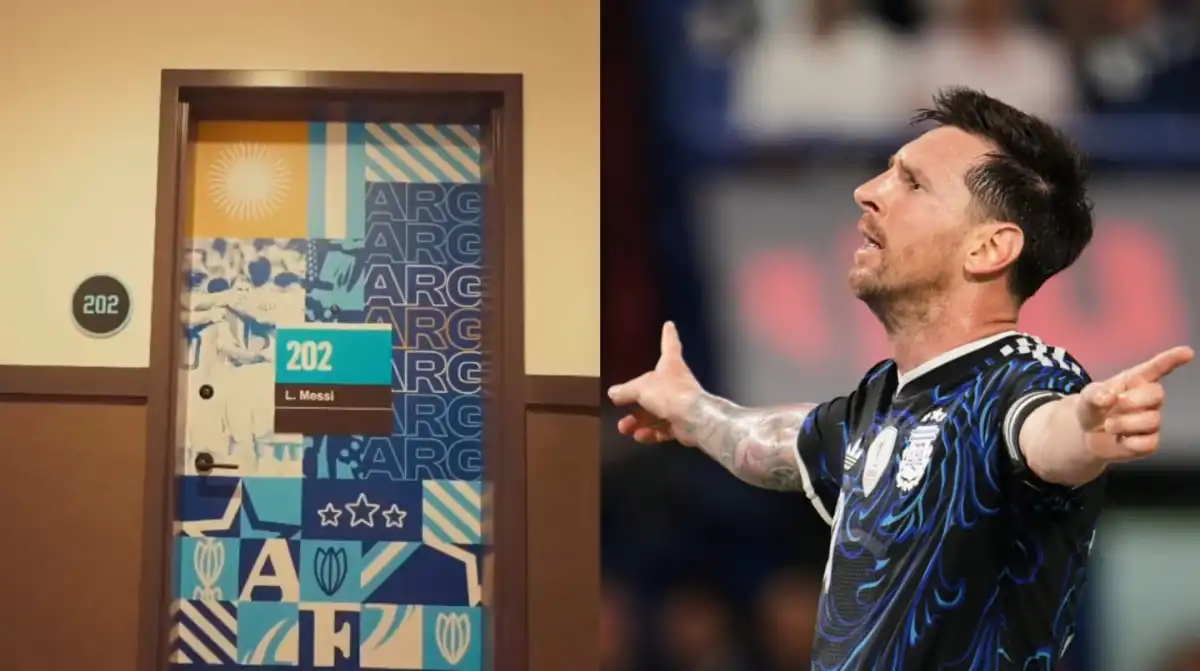 El número de habitación de Messi en Kansas y una coincidencia que entusiasma a la selección argentina