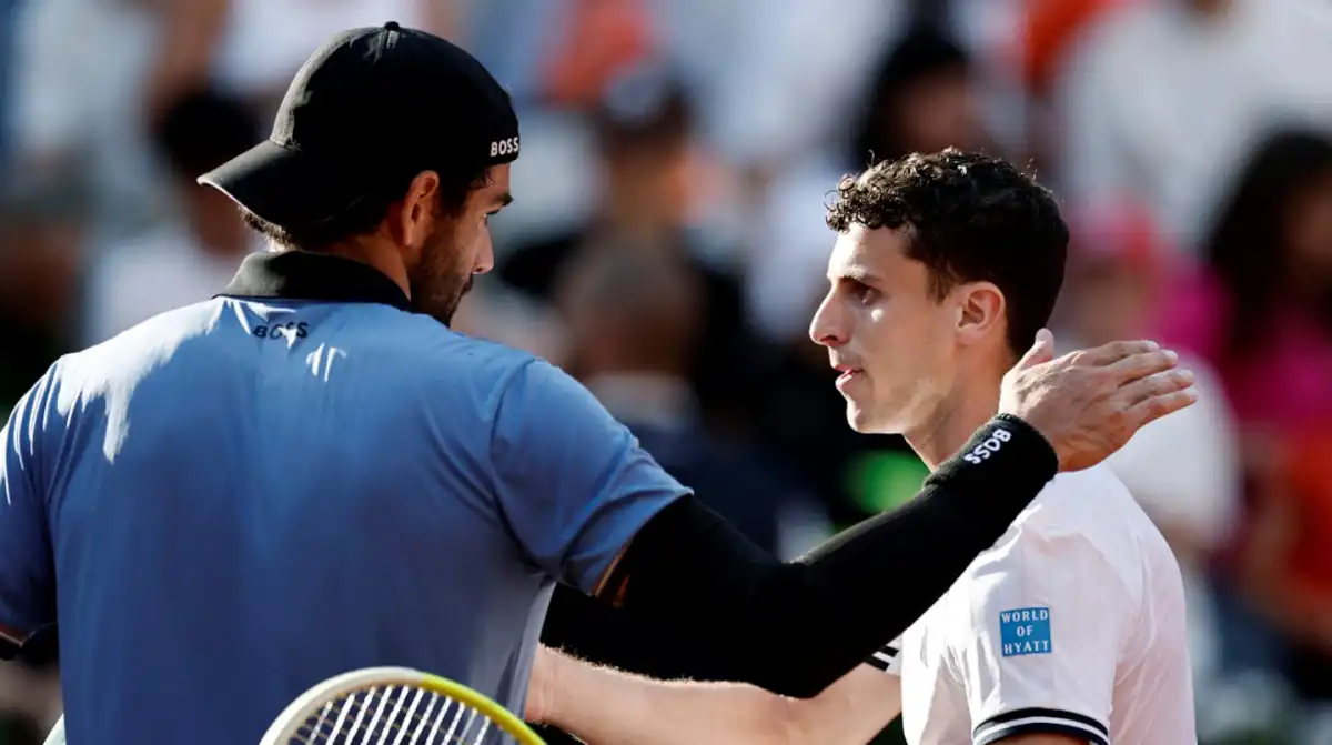 Se terminó el sueño de Juan Manuel Cerúndolo en Roland Garros: cayó ante Berrettini en octavos