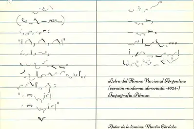 Cartas de lectores: Caligrafía taquigráfica: cuando los signos se convierten en arte