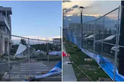 Inundaciones, granizo y riesgo de tornado: el fenómeno climático que sorprendió a la Selección