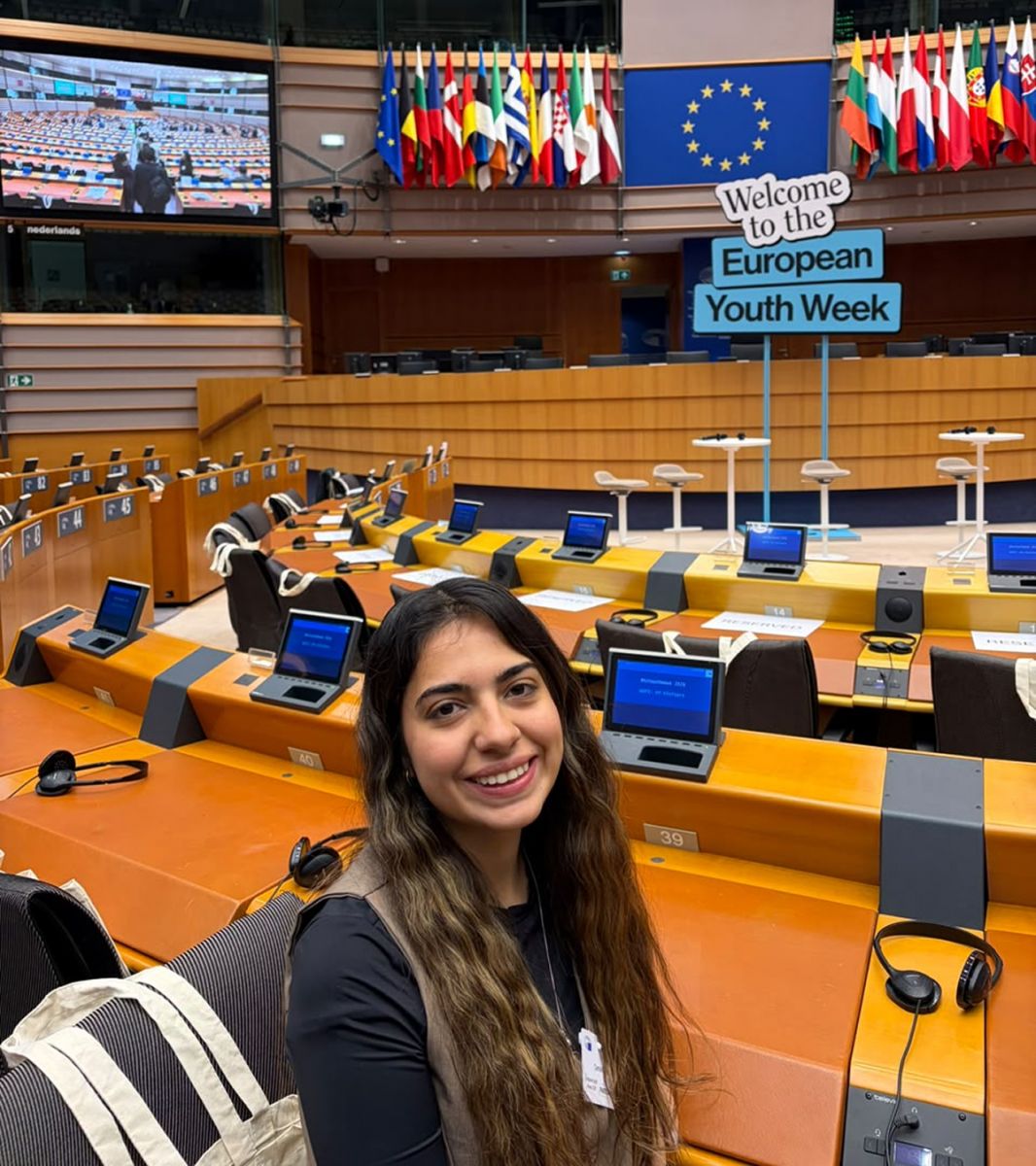 EN EUROPA. La tucumana compartió actividades con estudiantes y referentes de distintos países.
