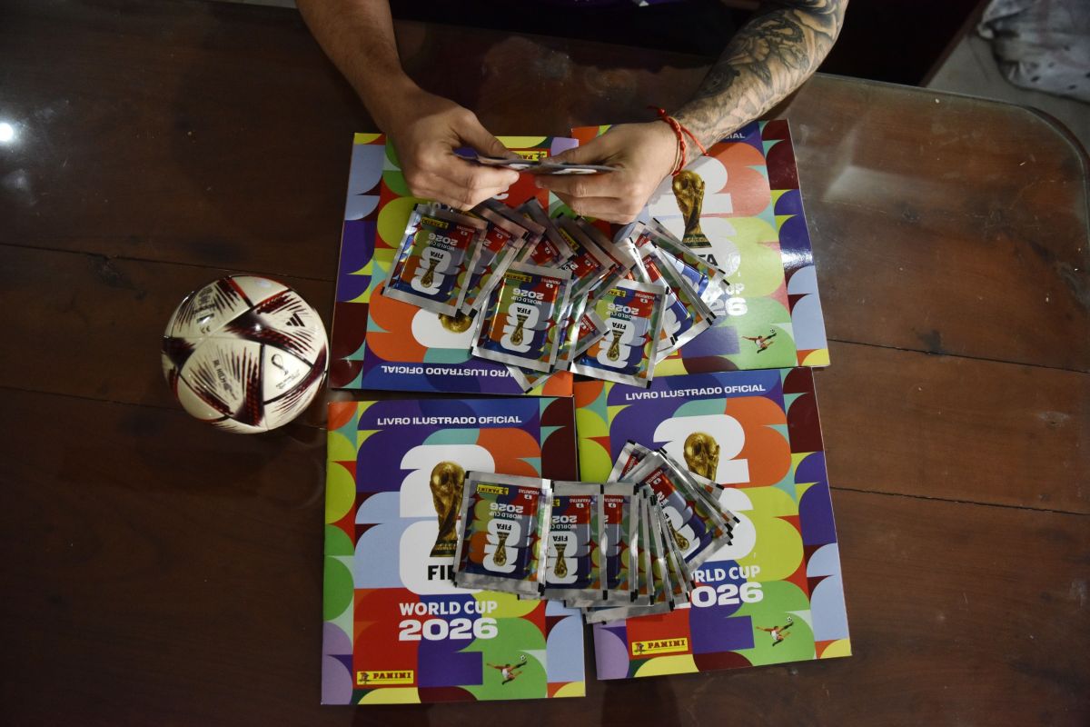 LOCURA. Las figuritas del Mundial 2026 generaron una revolución y eso logró que Cruz pueda cumplir con su objetivo.