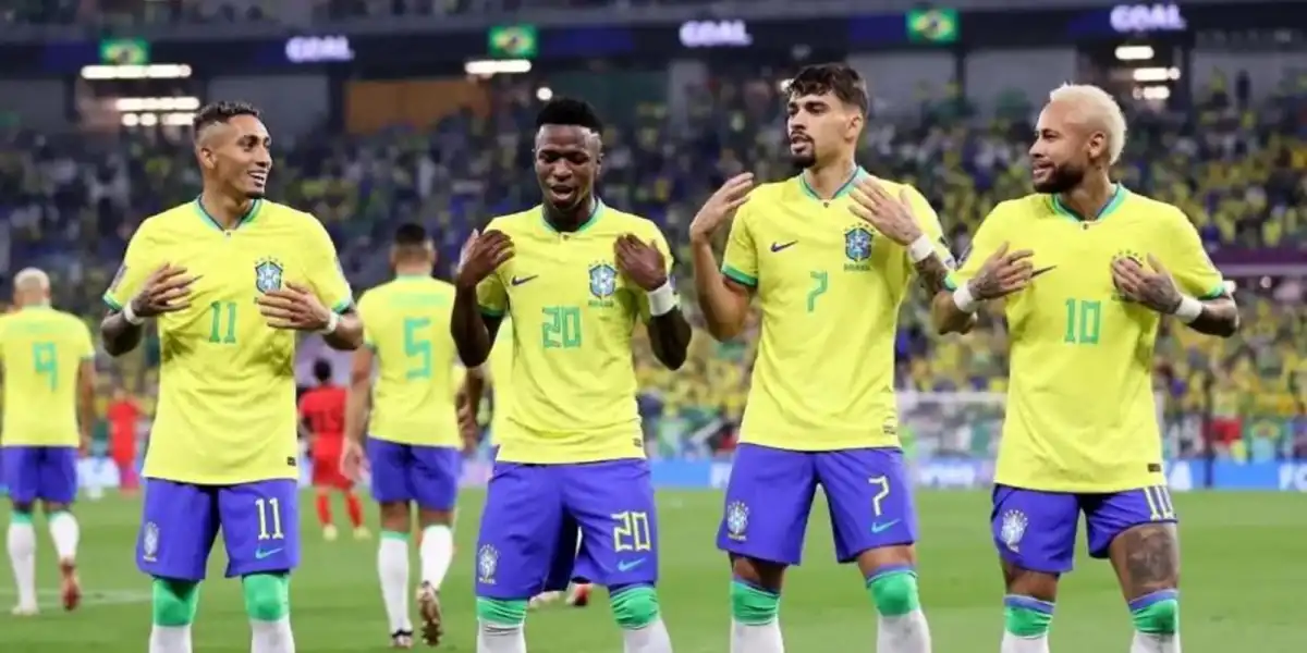 ATAQUE DE ENSUEÑO. Raphinha, Vinícius Jr., Lucas Paquetá y Neymar serán algunas de las principales cartas de la ofensiva brasileña para la gran cita del año.