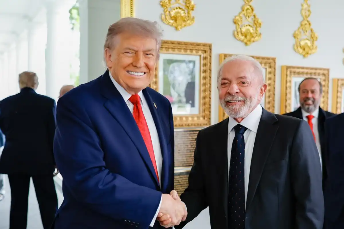 Donald Trump y Lula da Silva. FOTO X @LulaOficial