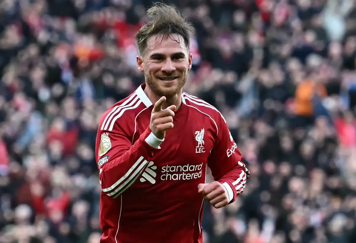 Alexis Mac Allister, volante del Liverpool.