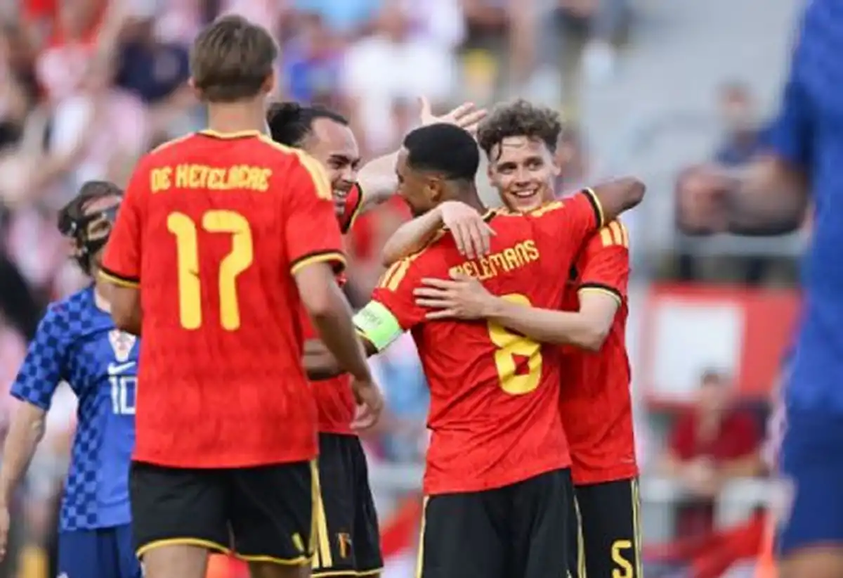 Belgica venció 2-0 a Crocia en la previa al Mundial 2026.