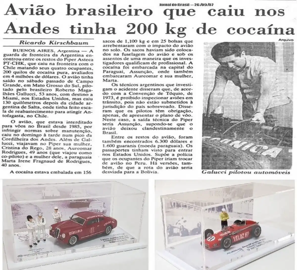 RECUERDO. Los diarios de Brasil le dieron amplia cobertura al caso.