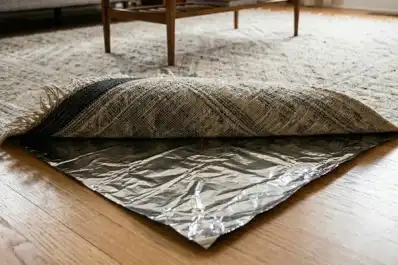Papel de aluminio en el piso: el truco poco conocido que cambia la temperatura en invierno